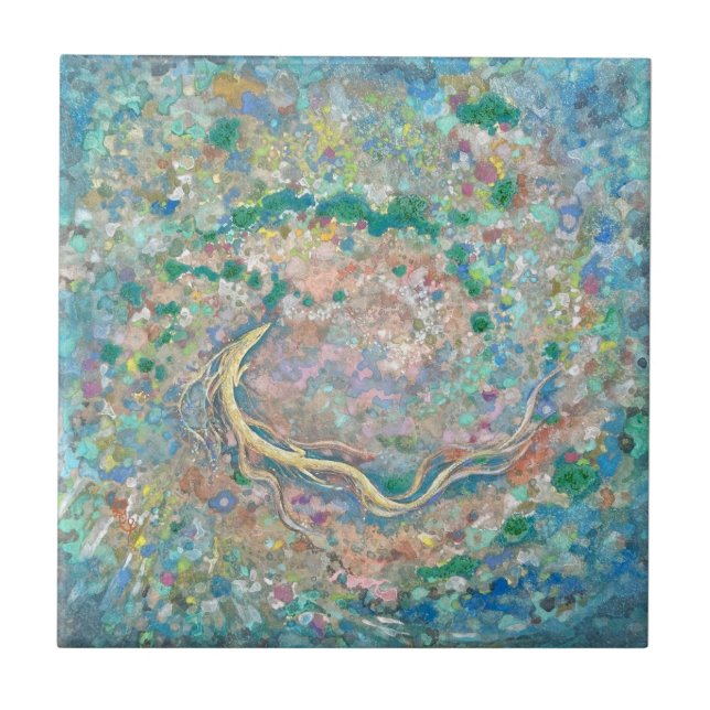 Ocean's Forest: Dragon's Current Fliese (Vorderseite)