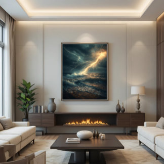 Ocean's Fury Leinwanddruck