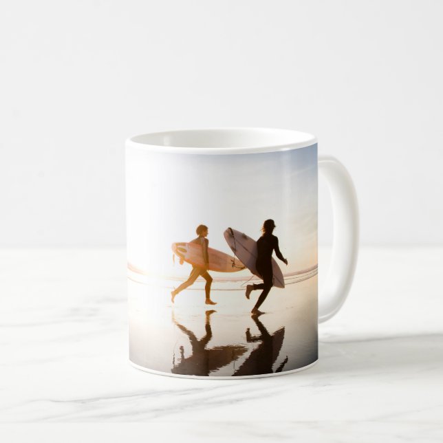 Oceanside Beach Kaffeetasse (VorderseiteRechts)
