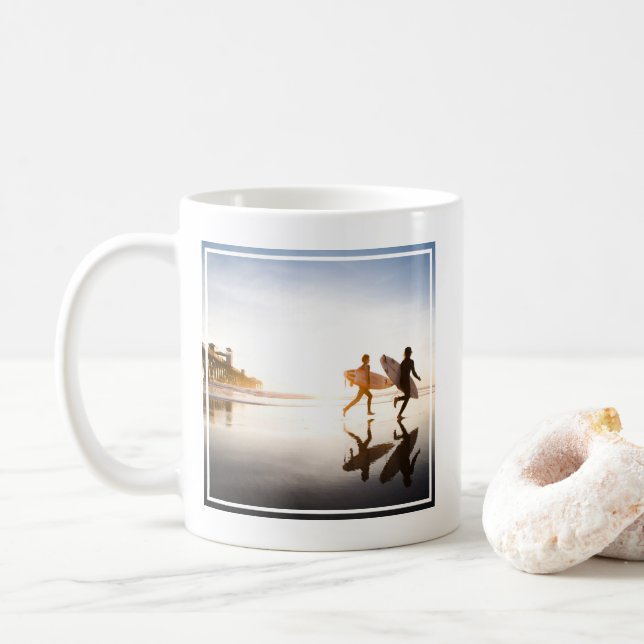 Oceanside Beach Kaffeetasse (Mit Donut)
