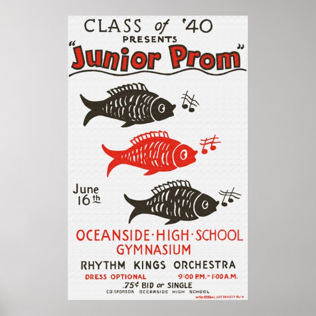 Oceanside High Junior Prom Poster (Vorne)