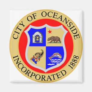 Oceanside, Kalifornien Magnet