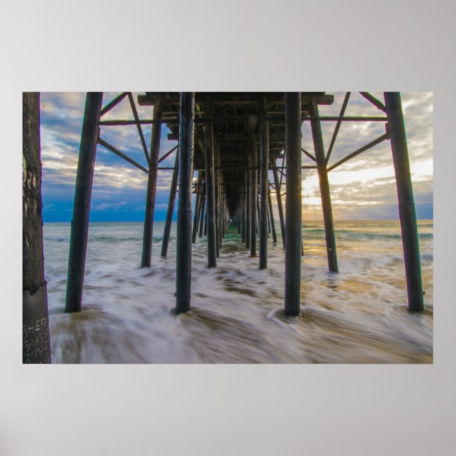 Oceanside Pier Poster (Vorne)