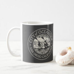 OCEANSIDE SAN DIEGO CALIFORNIA - OCEANSIDE HARBOR KAFFEETASSE