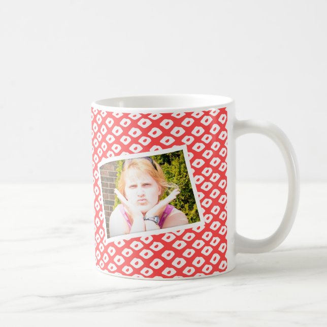 Ocelot Foto Frames - Rot Kaffeetasse (Rechts)