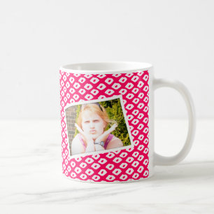 Ocelot-Foto-Rahmen - Rot Kaffeetasse