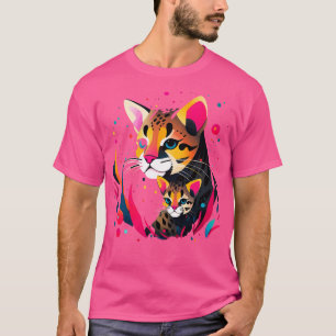 Ocelot Mütter Day T-Shirt