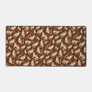 Ocelot Pattern Schreibtischunterlage