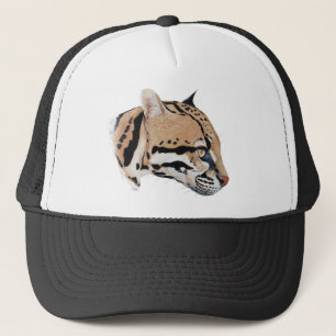 Ocelot Portrait Truckerkappe