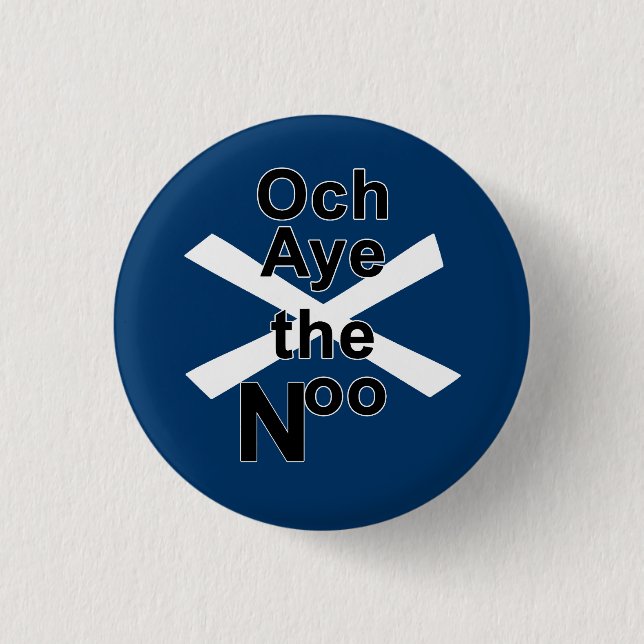 Och ja das Noo Pinback Button (Vorderseite)