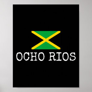 Ocho Rios Land Jamaika Familienreise Jamaikaner Mi Poster