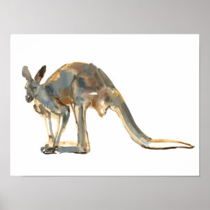 Ochre Dusted Poster