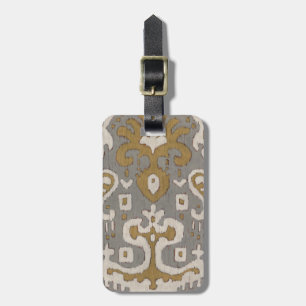 Ochre Ikat I Gepäckanhänger