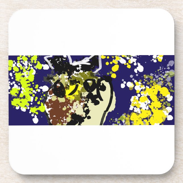 Ochsen Getränkeuntersetzer (Vorderseite)