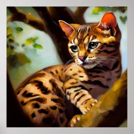 Ocicat Cat Poster