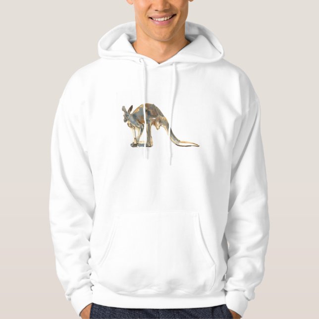 Ocker abgewischt hoodie (Vorderseite)