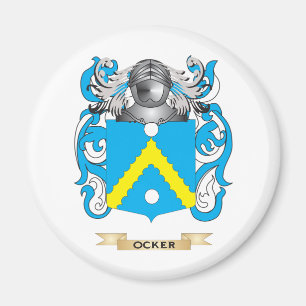 Ocker Wappen (Familienwappen) Magnet