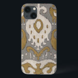 Ockerhaltiges Ikat II iPhone 13 Hülle<br><div class="desc">Muster</div>
