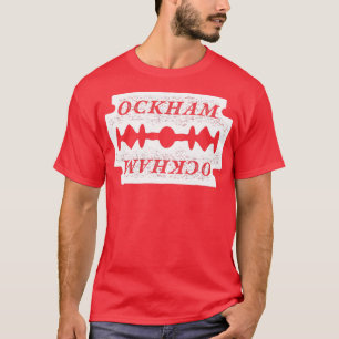 Ockhams razor Philosophie Philosopher Geschenk T-Shirt