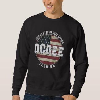 Ocoee Florida Vintage-amerikanische Flagge Sweatshirt
