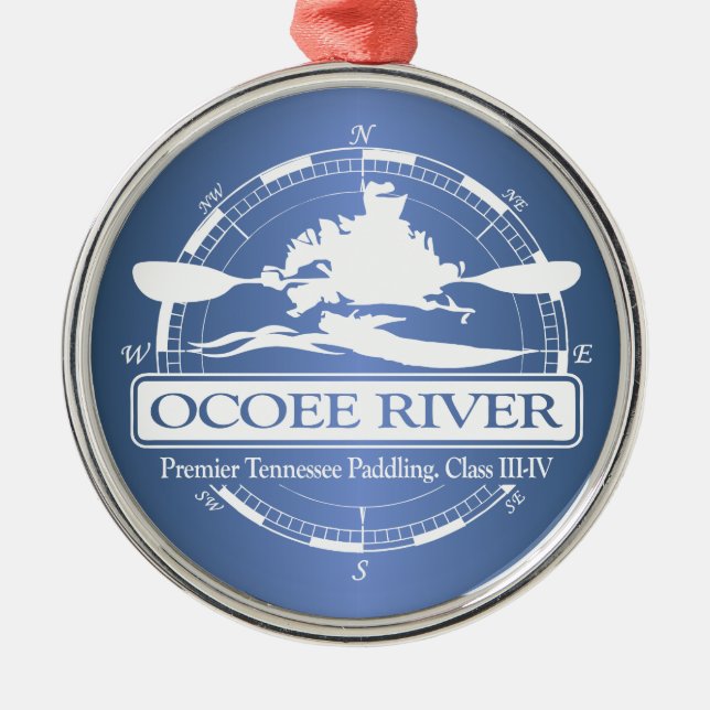 Ocoee River (KC2) Ornament Aus Metall (Vorne)