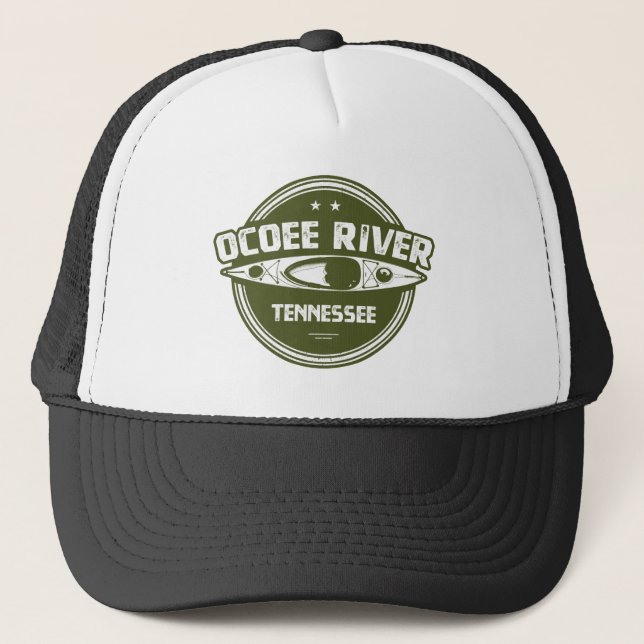 Ocoee River, Tennessee Truckerkappe (Vorderseite)