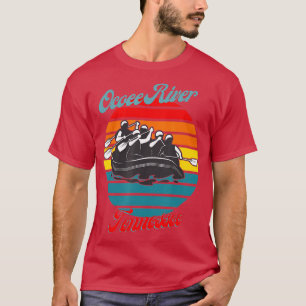 Ocoee River Tennessee White Water Rafting Kanufahr T-Shirt