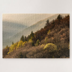 Oconaluftee Valley Aussichtspunkt North Carolina