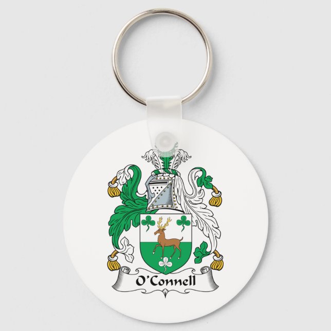 O'Connell Familienwappen Schlüsselanhänger (Vorderseite)