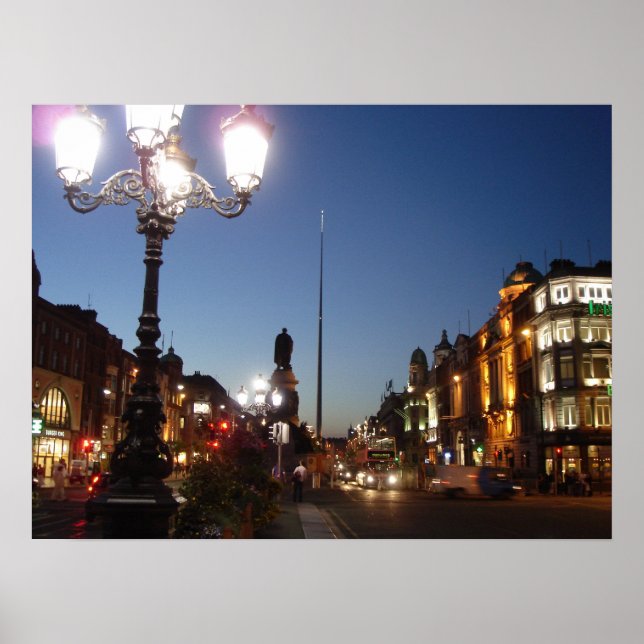 O'Connell Street Dublin Poster (Vorne)