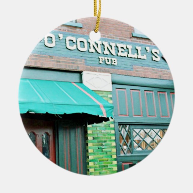 O'Connell's, Irish Pub, St Louis Keramik Ornament (Vorne)