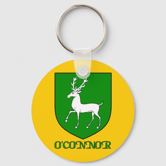 O'Connor Family Shield Schlüsselanhänger (Vorderseite)