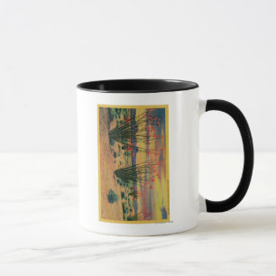 Ocotillo-Blume in Bloom, Wüste Kalifornien Tasse