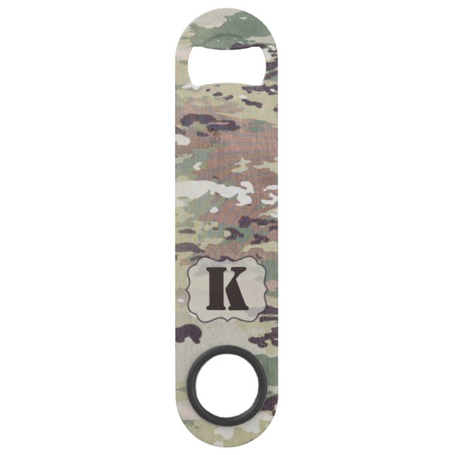 OCP Camouflage personalisiert Bottle Opener Army U Speed Flaschenöffner (Vorderseite)