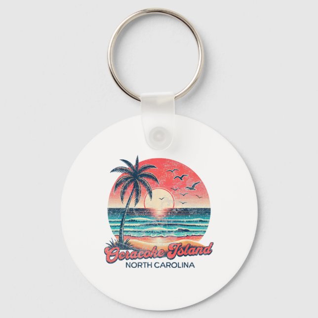 Ocracoke-Insel  Schlüsselanhänger (Vorderseite)