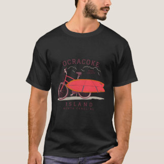 Ocracoke Island Nc Sommerzeit Surfen T-Shirt