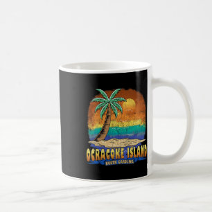 Ocracoke Island North Carolina Vintag erschüttert Kaffeetasse