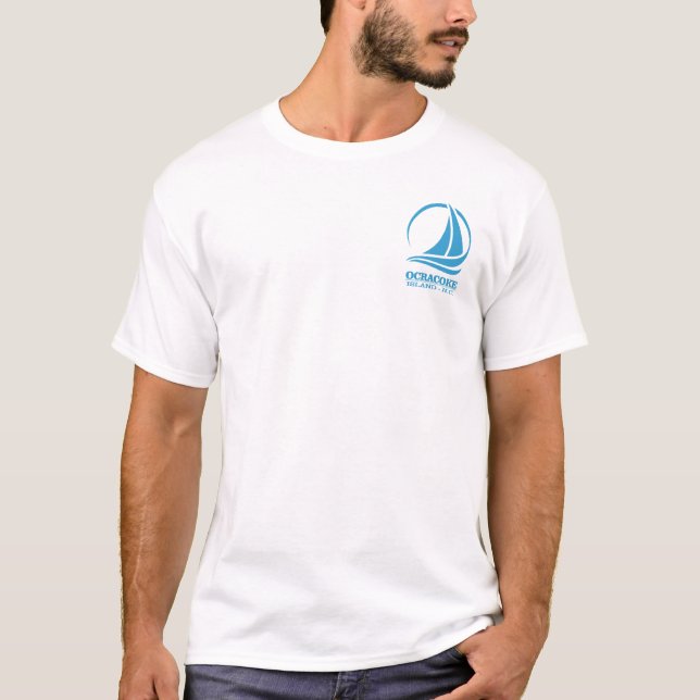 Ocracoke Island (Sloop) T-Shirt (Vorderseite)
