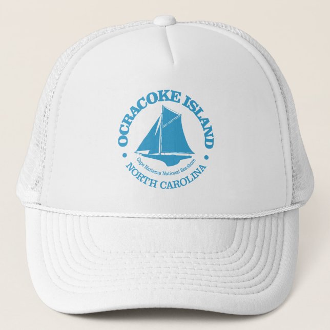 Ocracoke Island (Sloop) Truckerkappe (Vorderseite)
