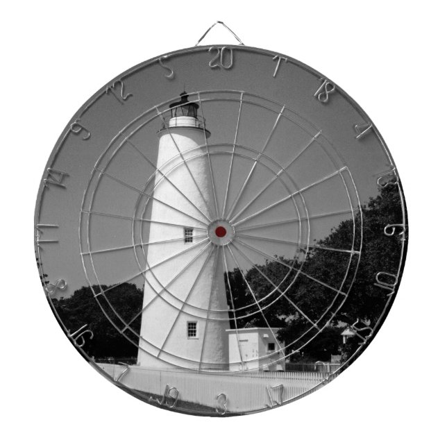 Ocracoke Leuchtturm Dartscheibe (vorne)