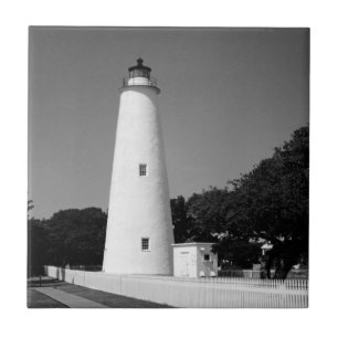Ocracoke-Leuchtturm Fliese