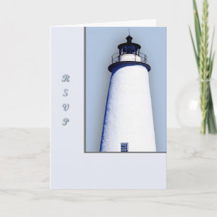Ocracoke Leuchtturm Karte