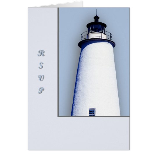 Ocracoke Leuchtturm Karte