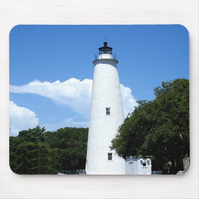 Ocracoke Leuchtturm Mousepad (Vorne)
