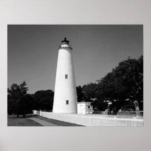 Ocracoke-Leuchtturm Poster