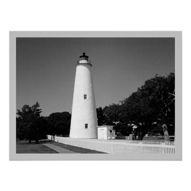 Ocracoke Leuchtturm Poster (Vorderseite)