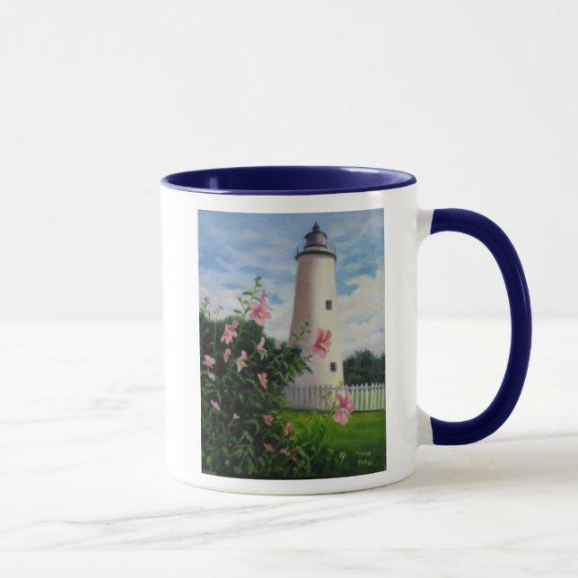 Ocracoke Leuchtturm Tasse (Rechts)