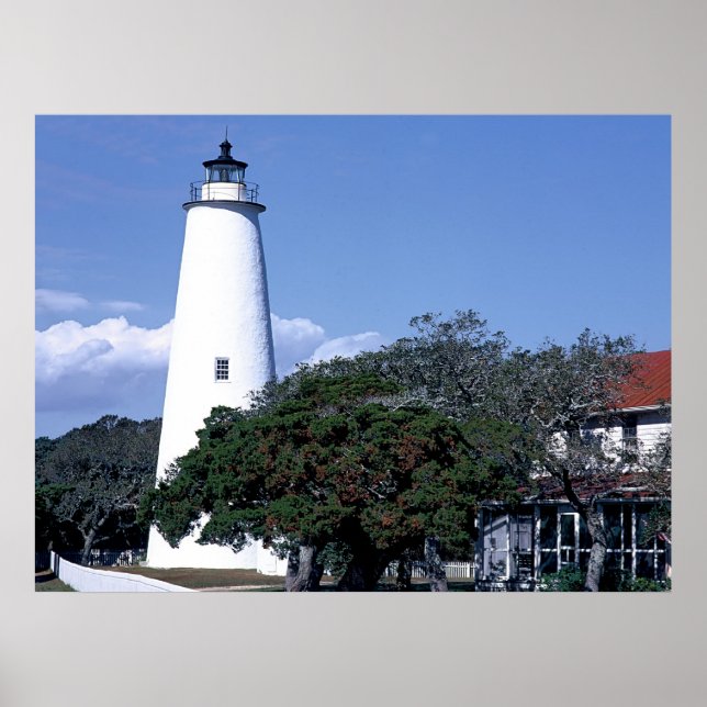 Ocracoke Lighth Poster (Vorne)