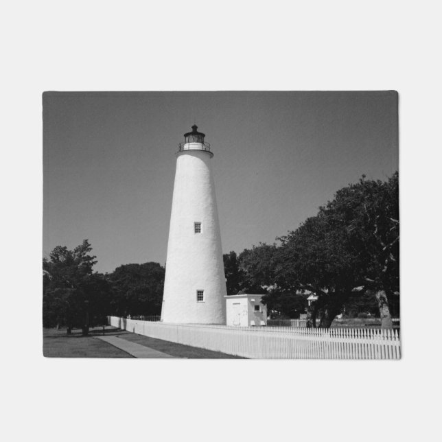 Ocracoke Lighthouse Fußmatte (Vorderseite)