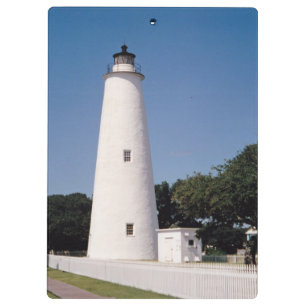 Ocracoke Lighthouse Klemmbrett